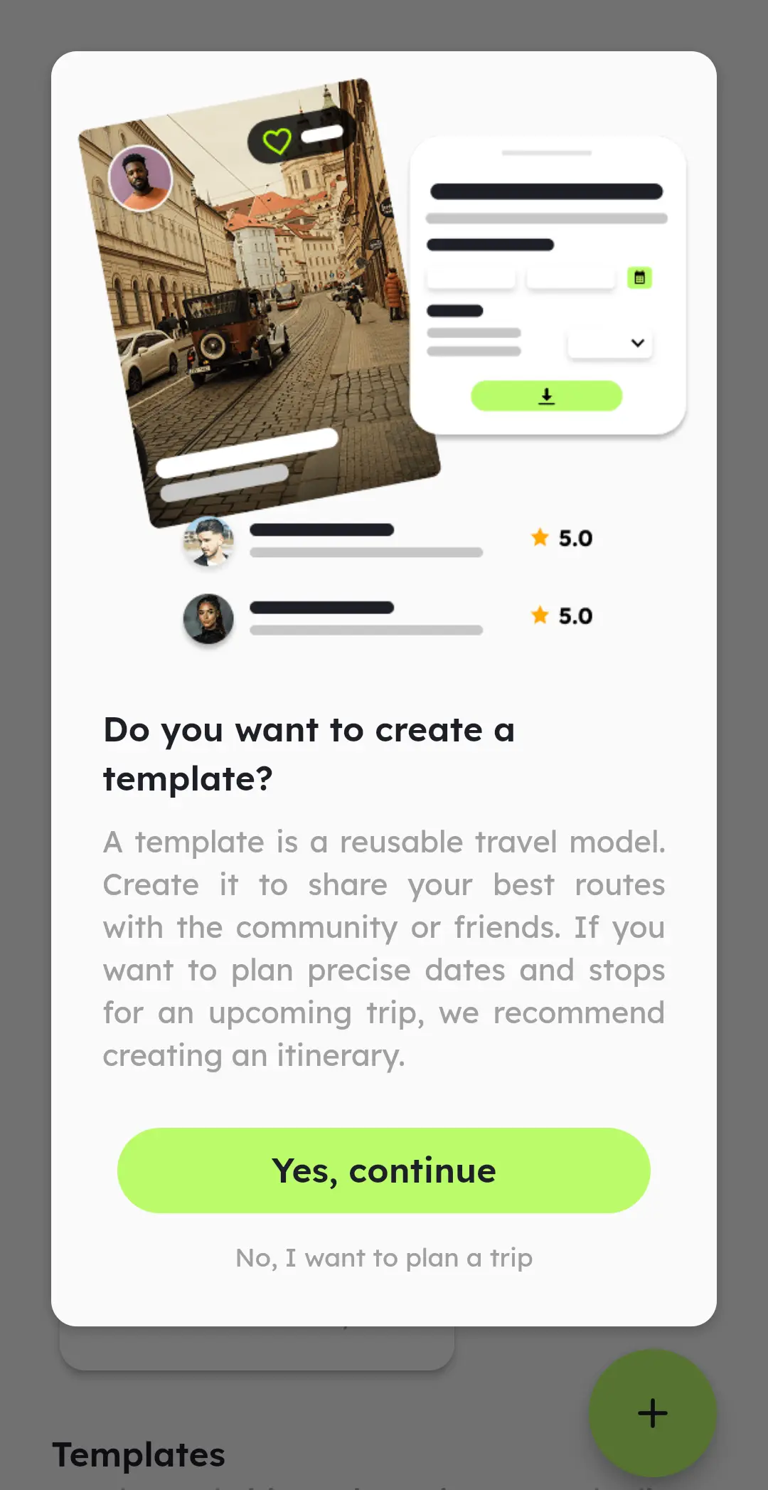 Creating a Template